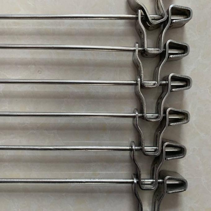 Ononderbroken Koekjesdraad Mesh Belt Conveyor Furnace 4