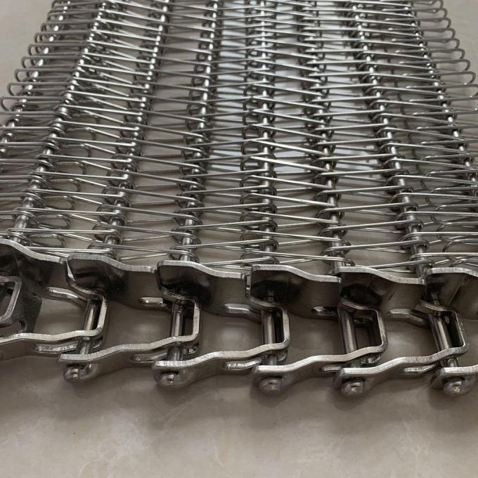 Ononderbroken Koekjesdraad Mesh Belt Conveyor Furnace 5