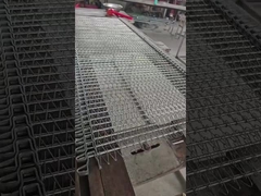 168 mm-900 mm SS roestvrij staal transportband draadnet voor wandbekleding